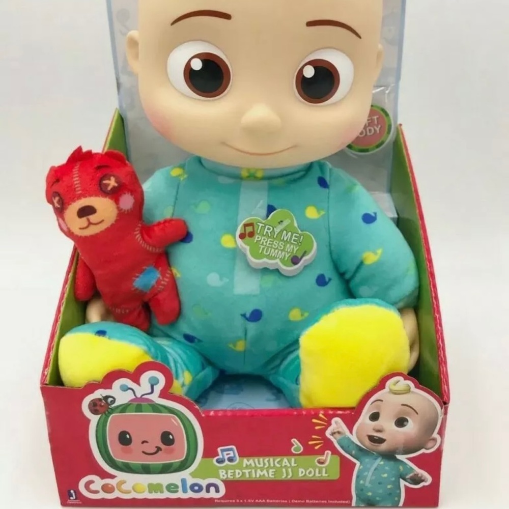 CoComelon Plush Musical Bedtime JJ Doll YouTube
